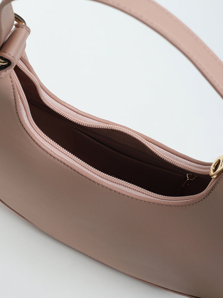 Westside Dusty Pink Hobo Bag