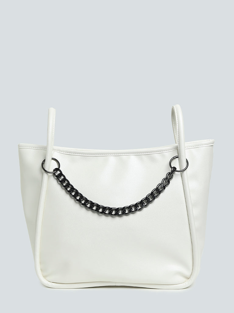 LOV Off-White Bucket Bag