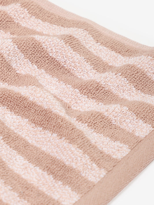 Westside Home Grisaille Stripe Bath Towel