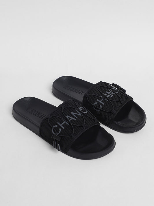 SOLEPLAY Black Padded Rope Slides