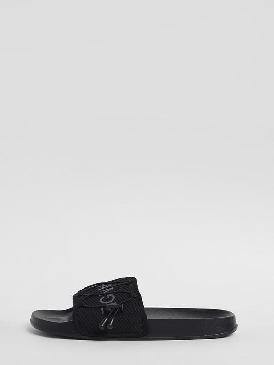 SOLEPLAY Black Padded Rope Slides