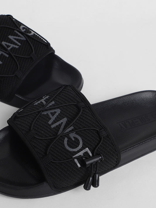 SOLEPLAY Black Padded Rope Slides
