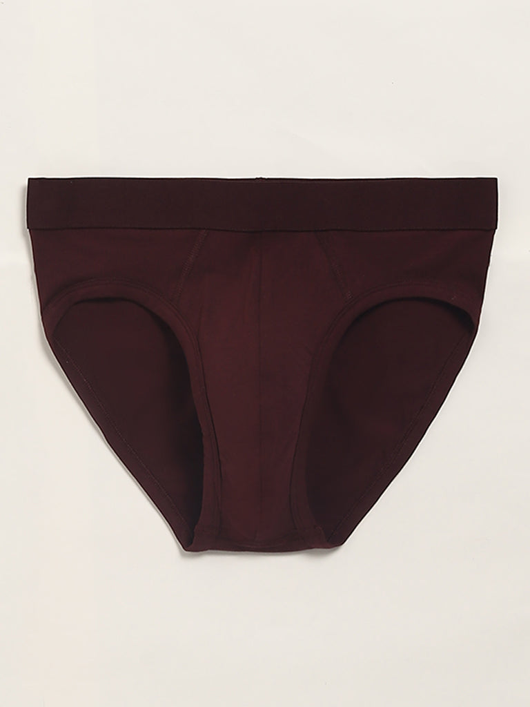 WES Lounge Wine Basic Briefs - Pack of 2