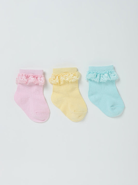 HOP Baby Multicolour Socks Set Of Three