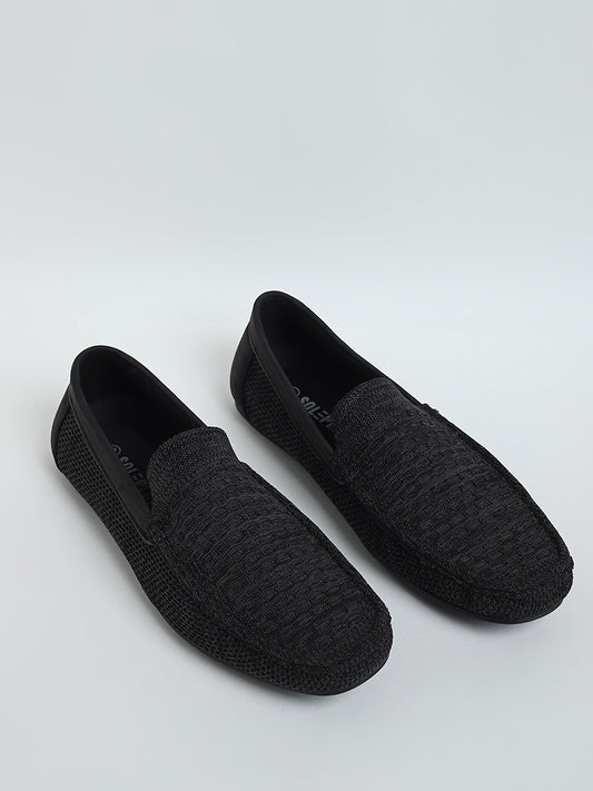 SOLEPLAY Black Melange Loafers