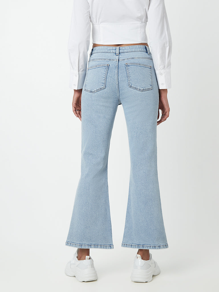 Nuon Light Blue Bootcut Jeans