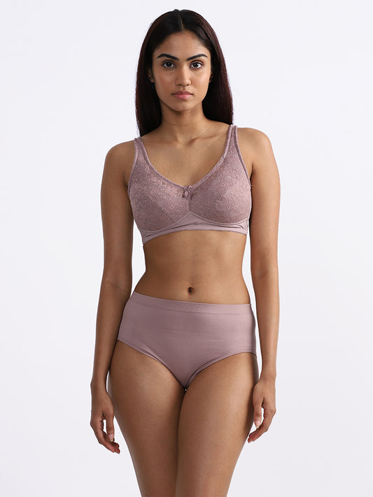 Wunderlove Lace Light Magenta Bra