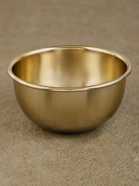 Westside Home Dull Gold Stainless Steel Bowl - Set of 3