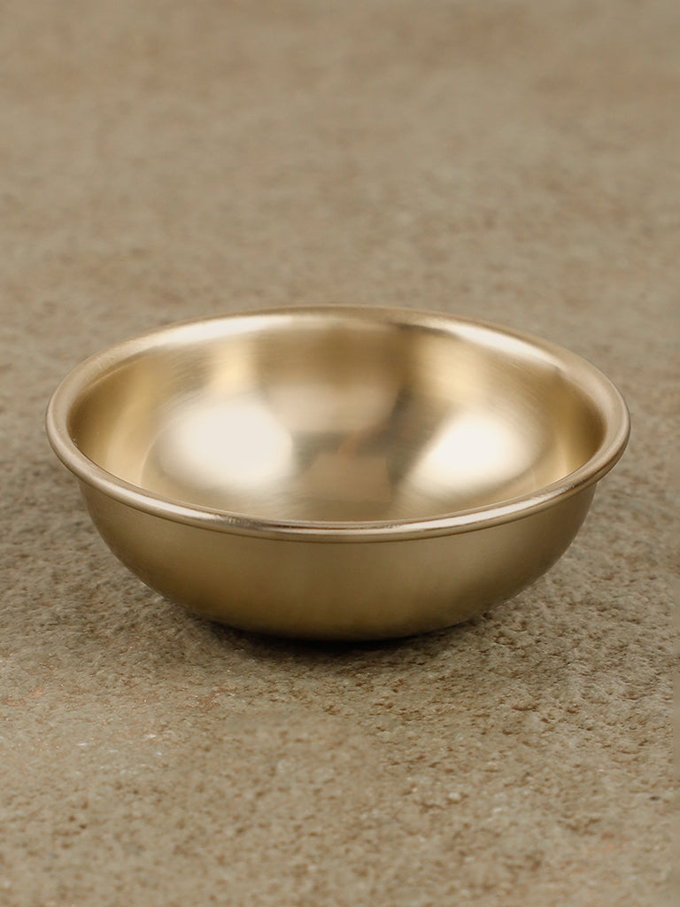 Westside Home Dull Gold Stainless Steel Bowl - Set of 4