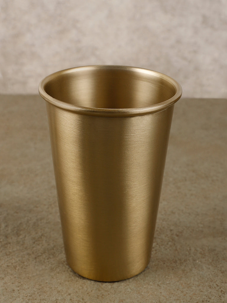 Westside Home Dull Gold Stainless Steel Tumbler