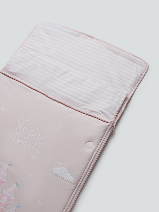 HOP Baby Light Pink Printed Sleeping Bag
