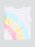 HOP Kids Printed Off-White T-Shirt
