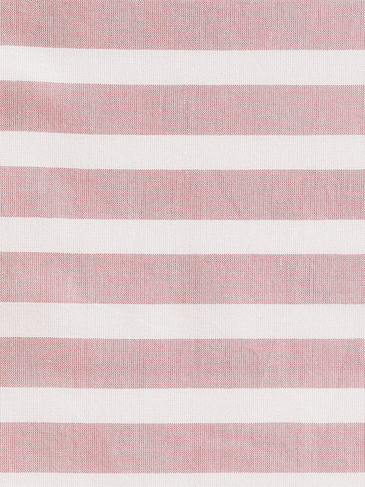 Westside Home Pink Striped King Bed Flat Sheet and Pillowcase Set