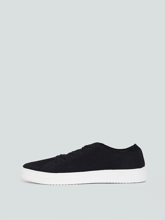 SOLEPLAY Black Lace-Up Shoe