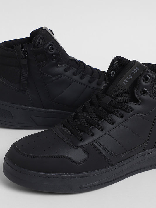 SOLEPLAY Black Utility Boots