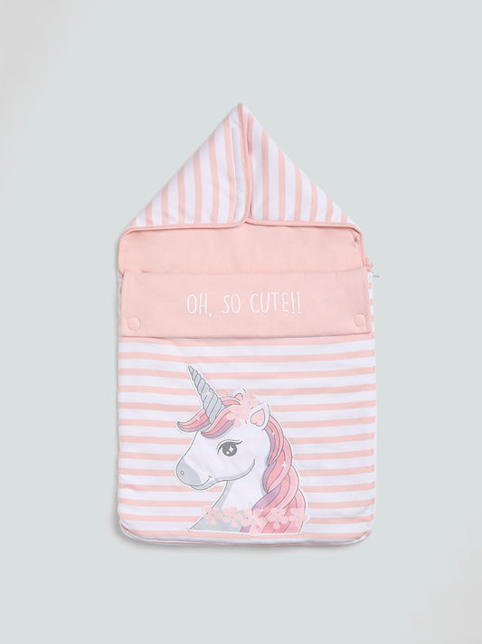 HOP Baby Pink Unicorn Sleeping Bag