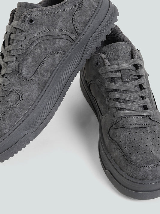 SOLEPLAY Dark Grey Chunky Sneakers