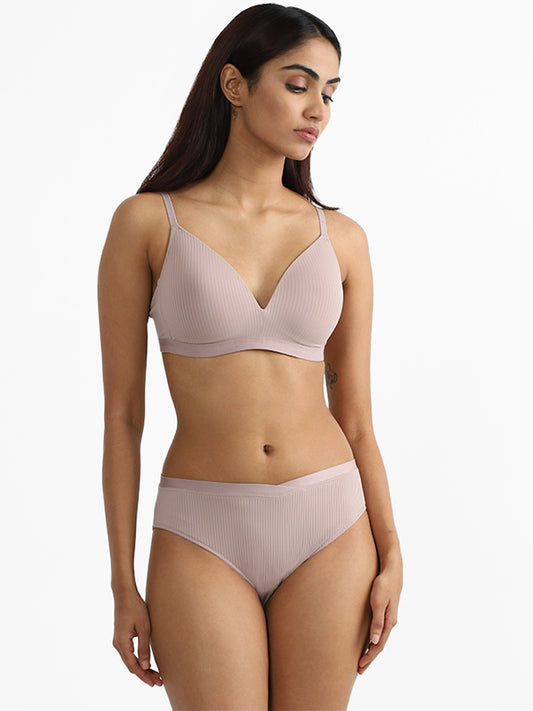 Wunderlove Purple Invisible Full Coverage Bra – Cherrypick