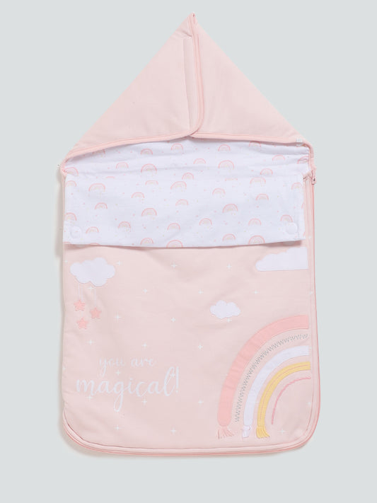 HOP Baby Peach Rainbow Sleeping Bag