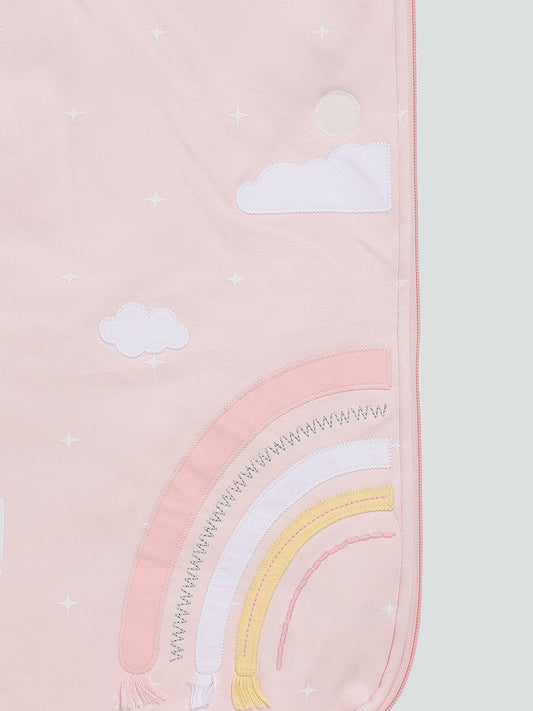 HOP Baby Peach Rainbow Sleeping Bag