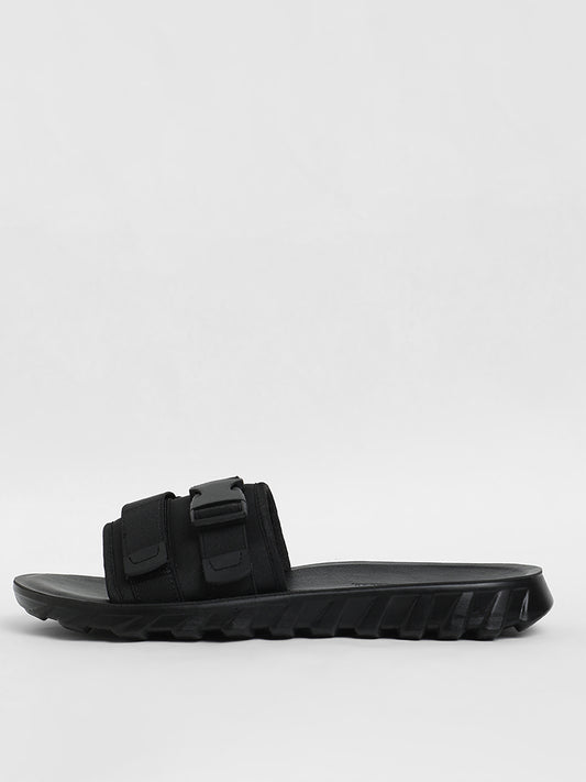 SOLEPLAY Black Utility Slides