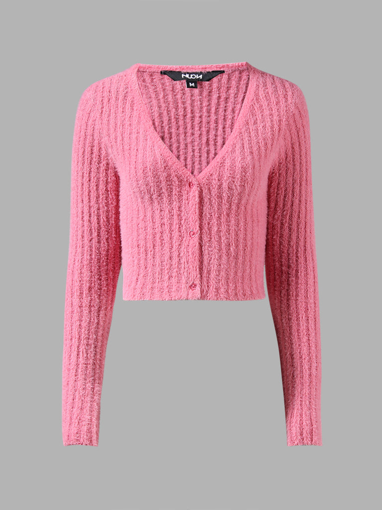 Nuon Pink Knitted Sweater