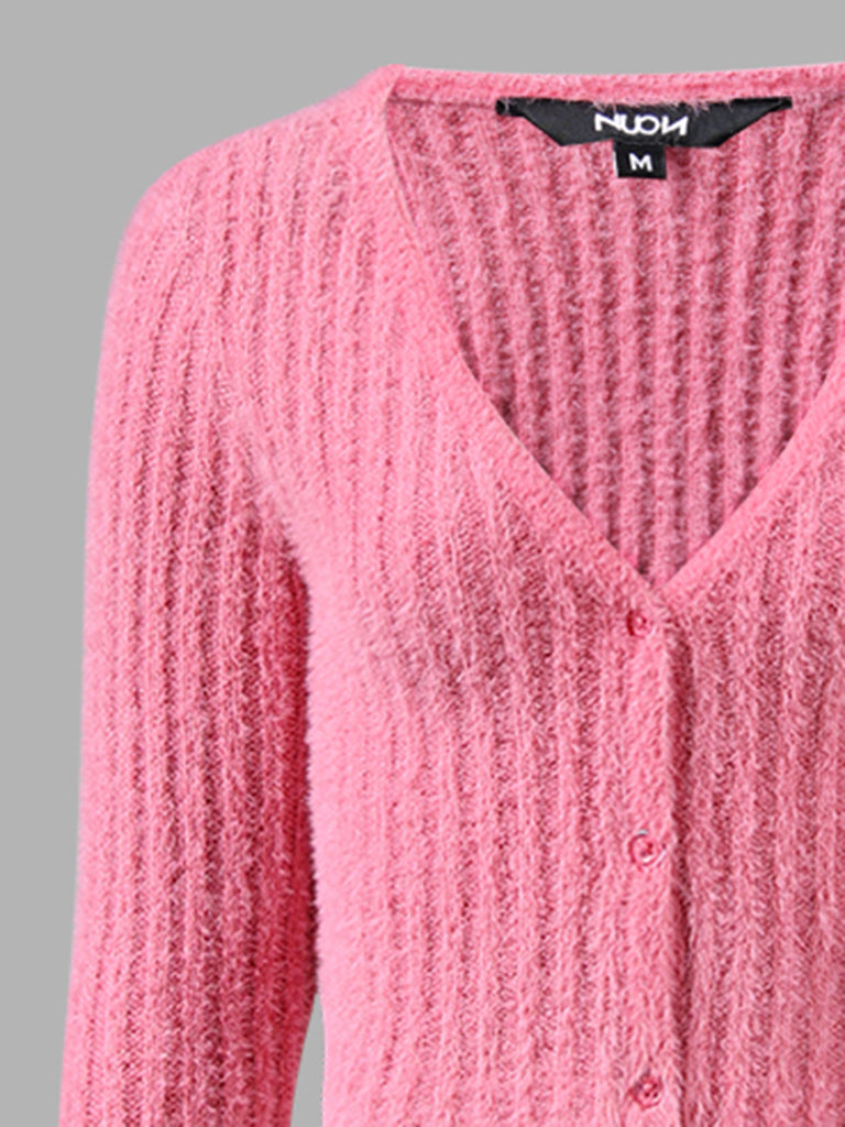 Nuon Pink Knitted Sweater