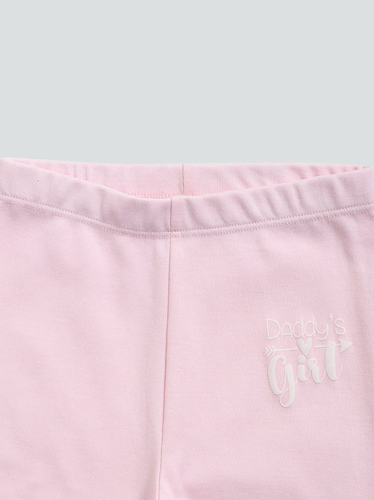 HOP Baby Multicolored Cot Mum Leggings - Set of 3
