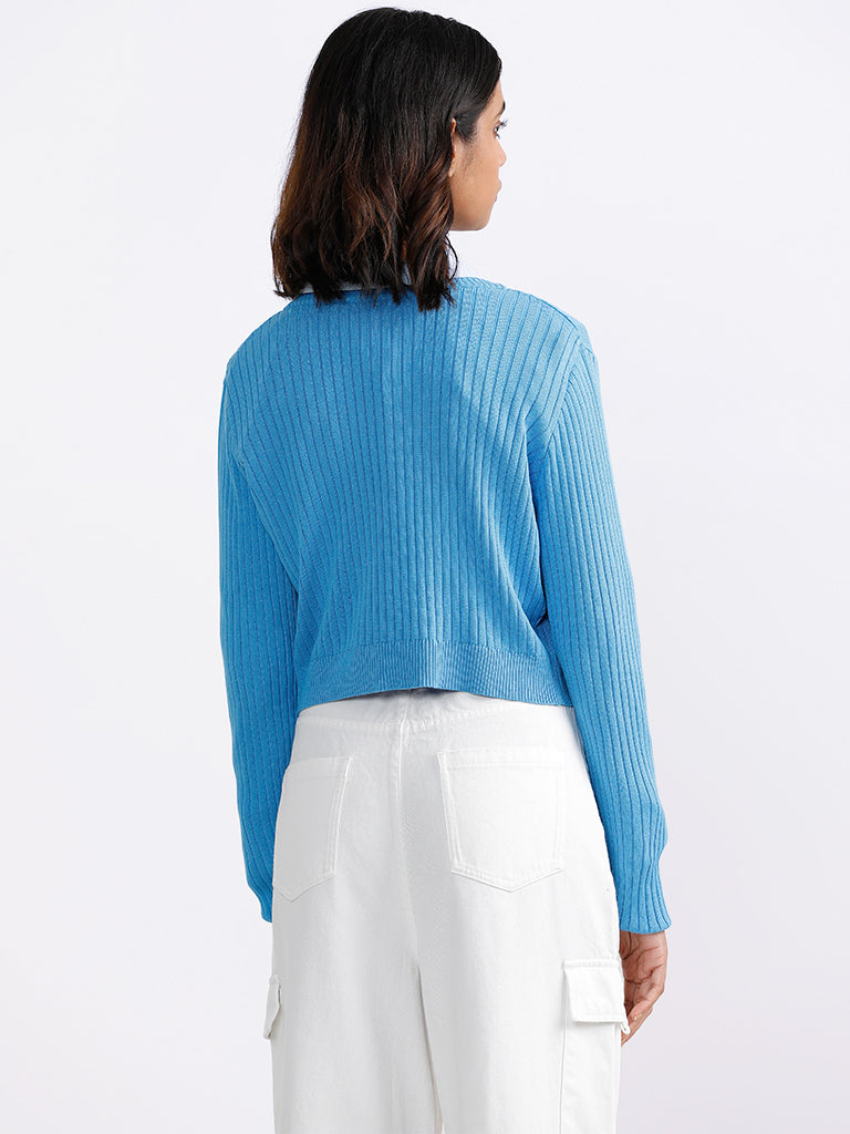 Nuon Blue Roxie Sweater
