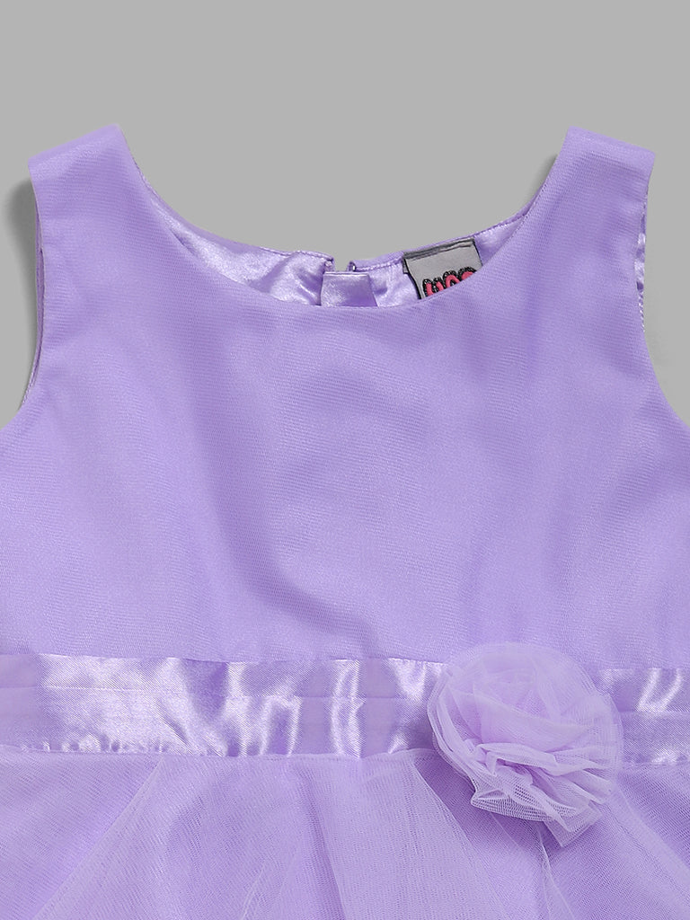 HOP Kids Lilac Fit and Flare Dress