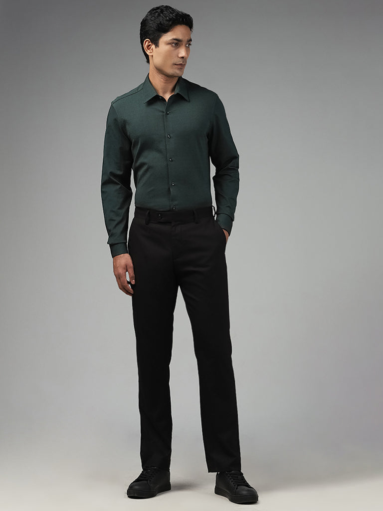 SORATIA Men Solid Casual Dark Green Shirt - Buy SORATIA Men Solid Casual Dark  Green Shirt Online at Best Prices in India | Flipkart.com