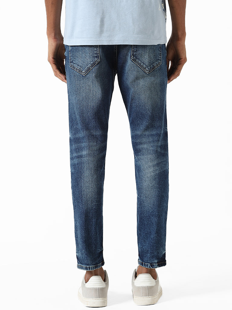 Nuon Mid Blue Straight - Fit Mid - Rise Jeans
