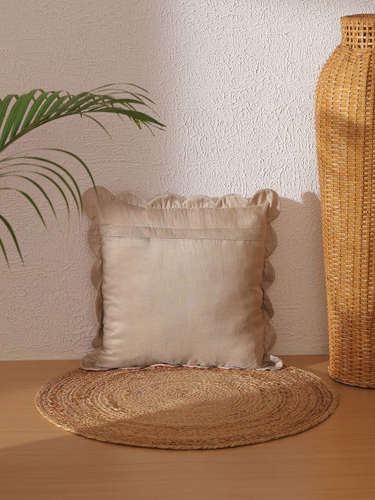 Westside Home Beige Cushion Cover