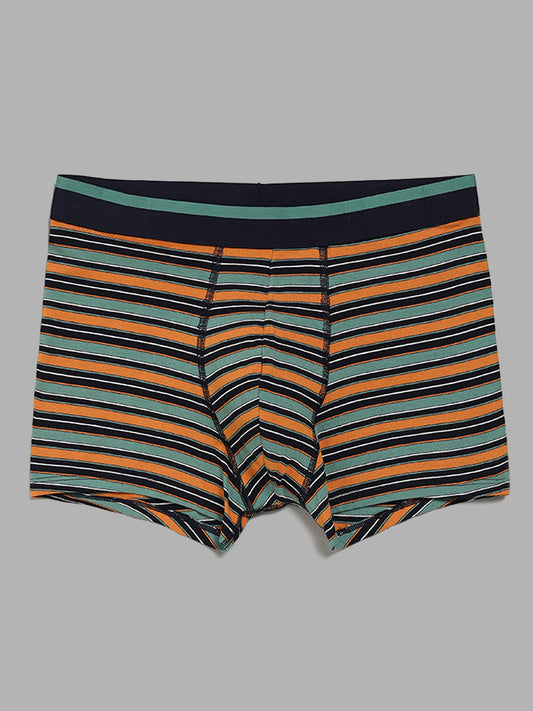 WES Lounge Multicolor Relaxed-Fit Trunks - Pack of 3