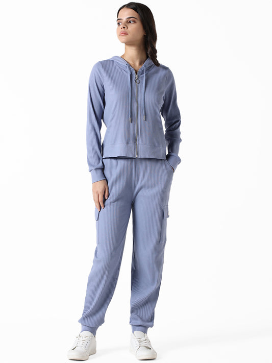 Studiofit Sky Blue Relaxed Fit Joggers