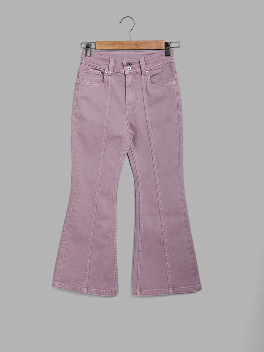Y&F Kids Lilac Relaxed - Fit Mid Rise Jeans