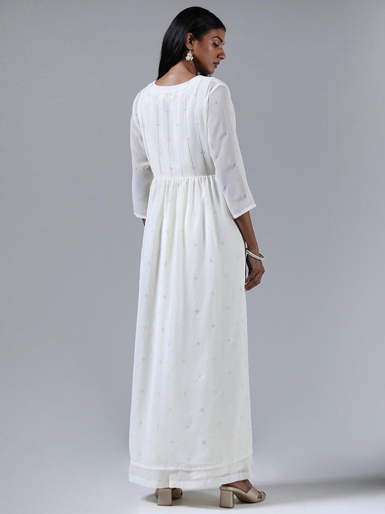 Giselle White Dress & Shrug – FINESSE