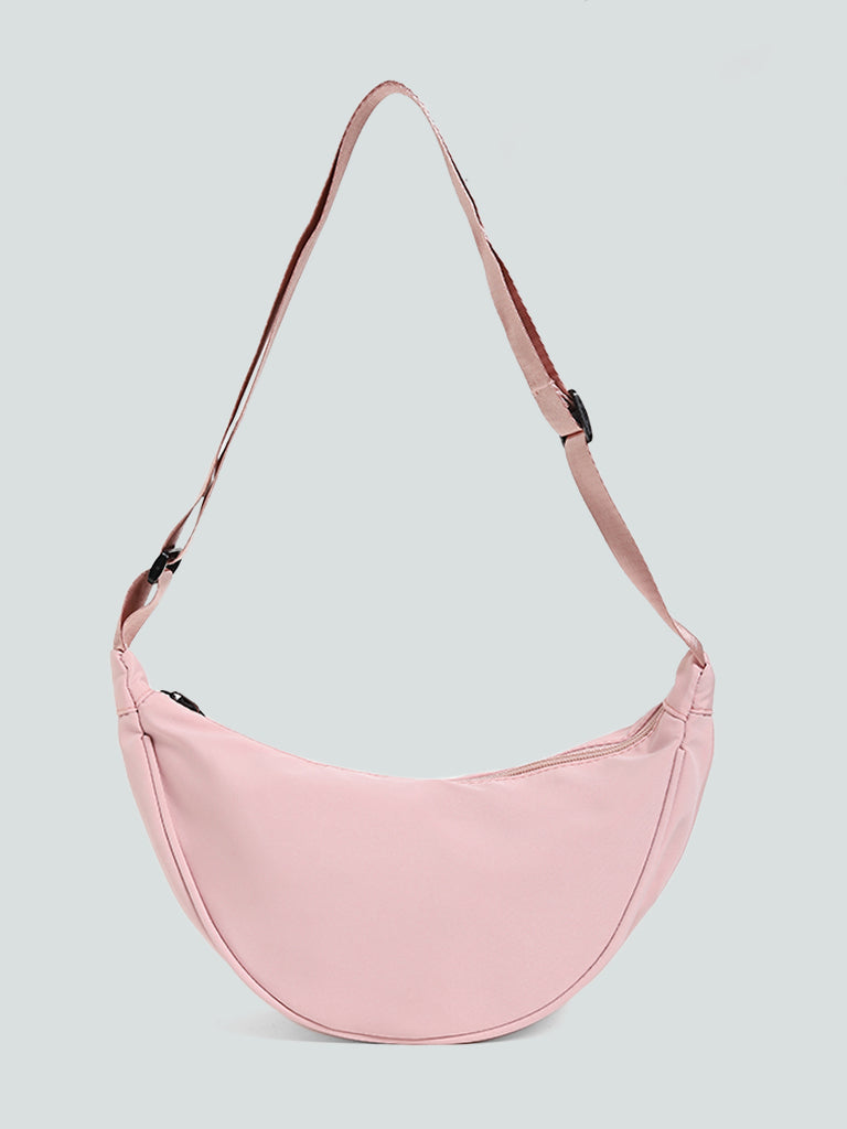 LOV Pink Sling Cross Body Bag