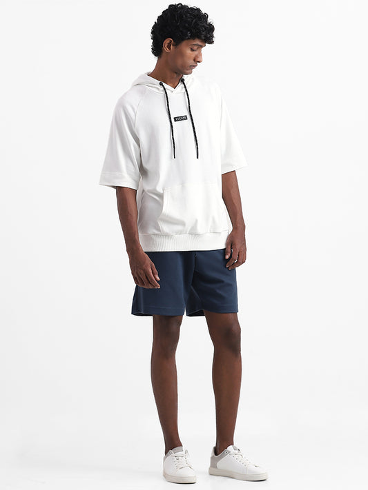 Studiofit Tint Navy Relaxed Fit Shorts