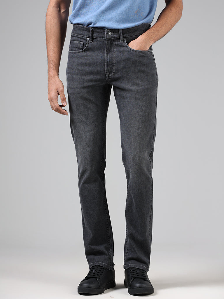Ascot Charcoal Relaxed - Fit Mid - Rise Jeans