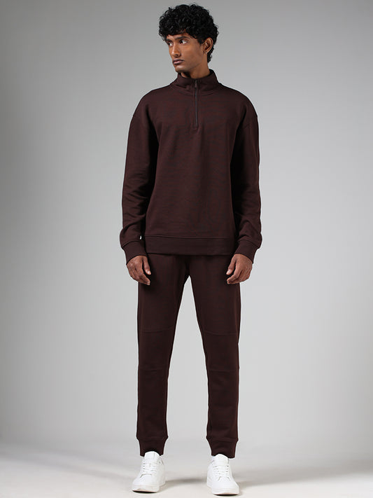 Studiofit Dark Brown Relaxed Fit Joggers