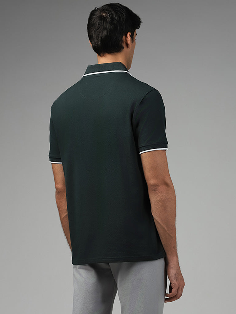 Ascot Emerald Green Relaxed Fit Polo T-Shirt