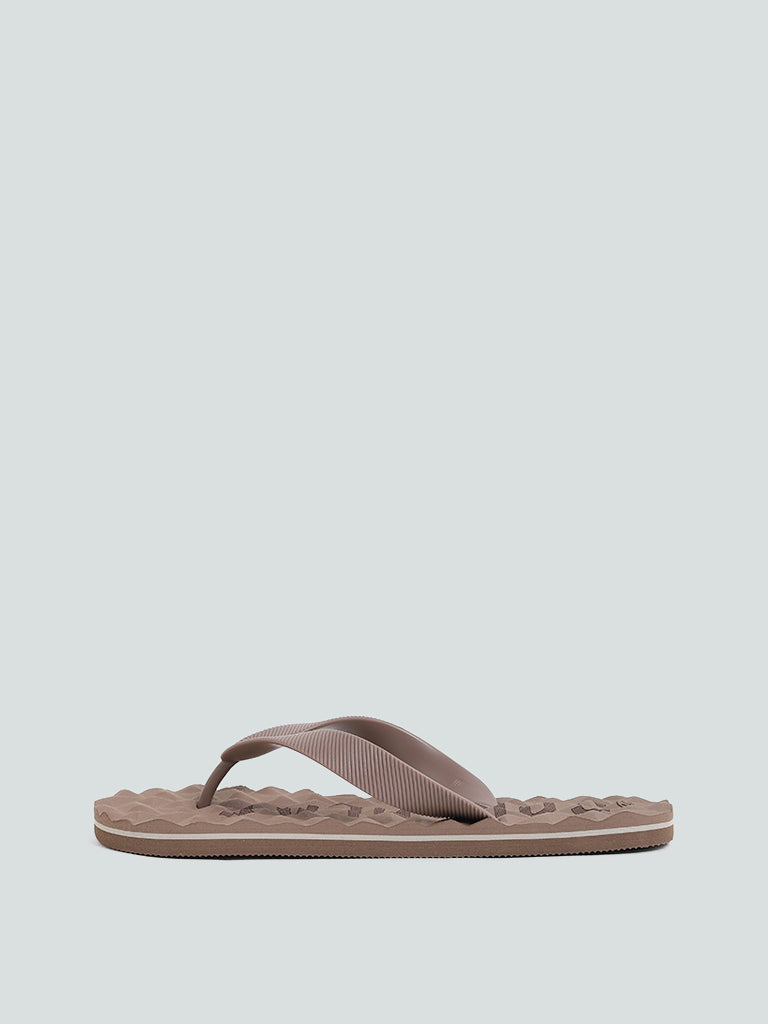 SOLEPLAY Taupe Monotone Flip Flop