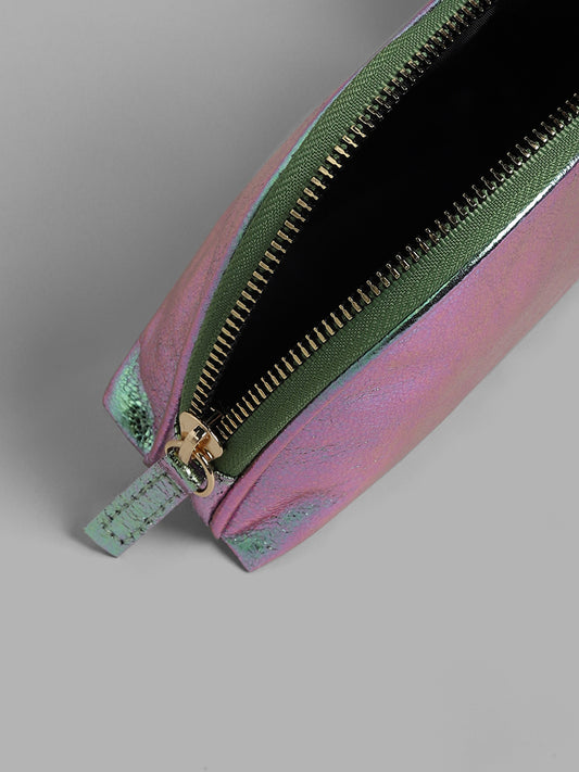 Studiowest Metallic Light Green Pouch