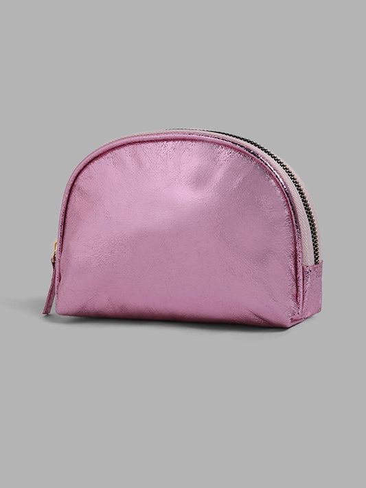 Studiowest Metallic Light Pink Pouch