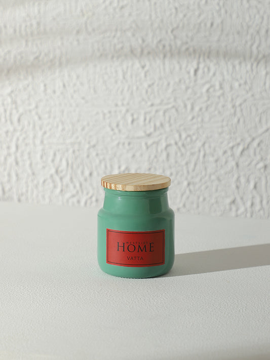Westside Home Green Vatta Glass Jar Scented Candle