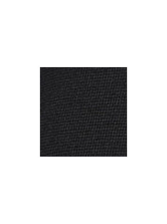WES Casuals Solid Black Slim Fit Shirt