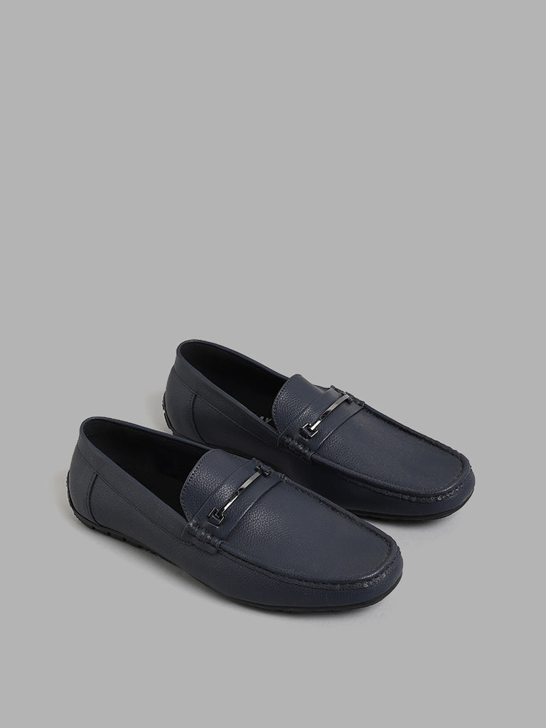 SOLEPLAY Navy Trim Loafers