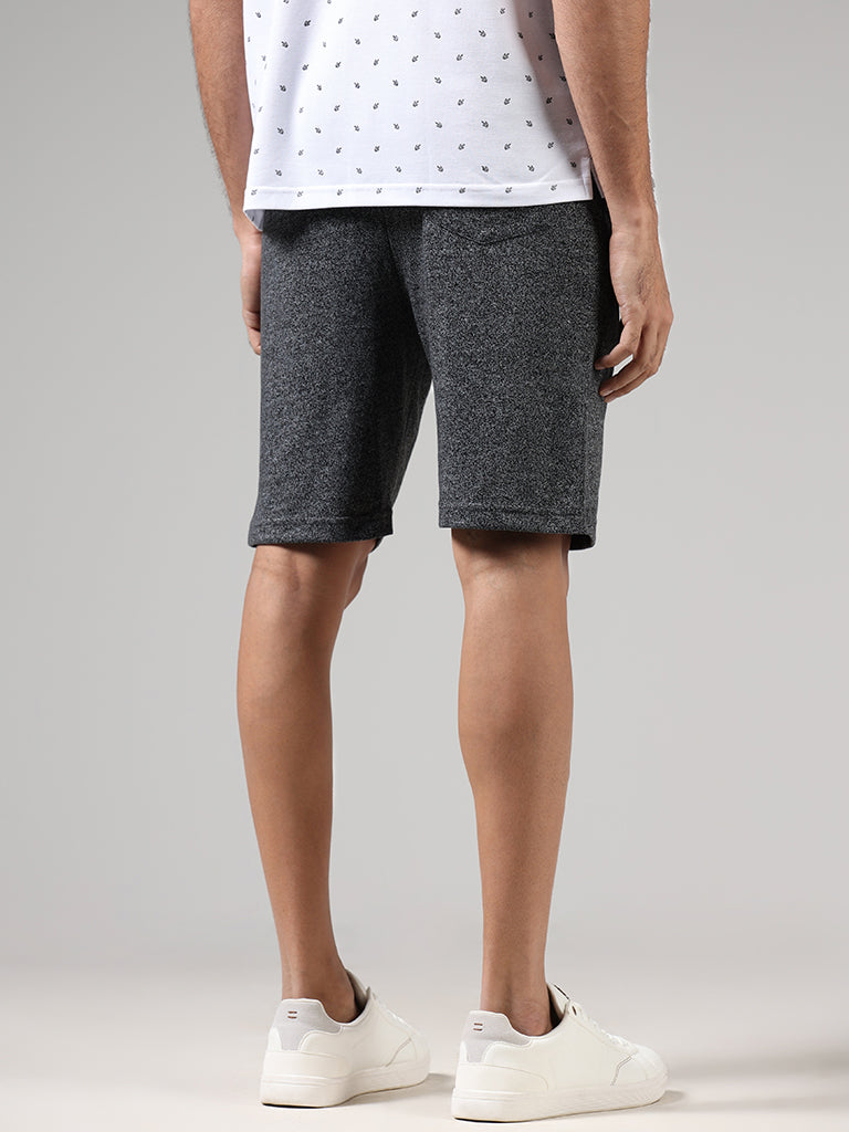 WES Lounge Charcoal Relaxed Fit Shorts