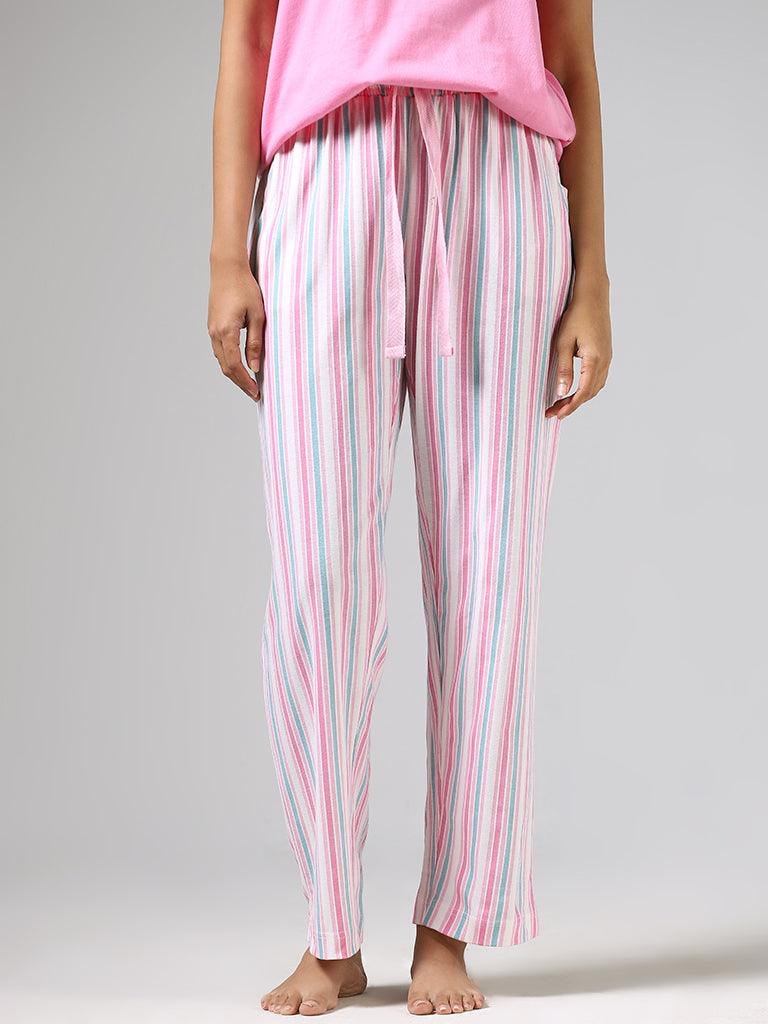 Wunderlove Multicolor Striped Pyjamas
